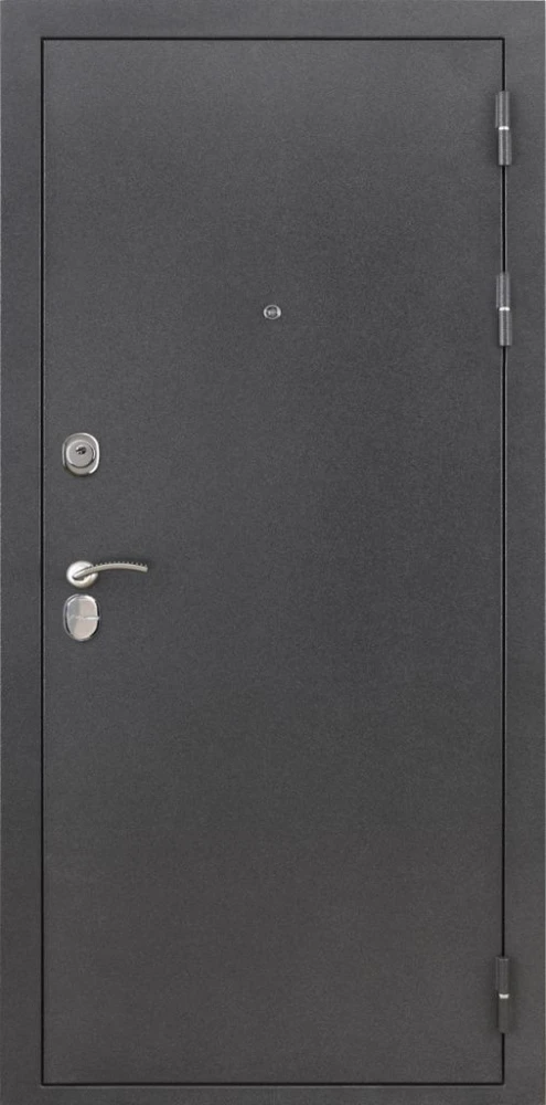 Входная дверь ДвериПРО Л-3б СБ-1 (лак. белое, 16мм, Беленый дуб) DPRO228093 внешняя сторона